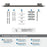 Esquire Zinc & Stainless Steel Brushed Nickel / Oil Rubbed Bronze Towel Bar 5