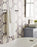 Esquire Zinc & Stainless Steel Brushed Nickel / Oil Rubbed Bronze Towel Bar 7