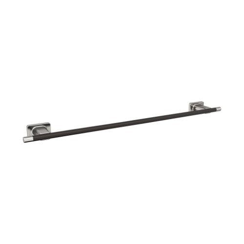 Esquire Zinc & Stainless Steel Brushed Nickel / Oil Rubbed Bronze Towel Bar 2
