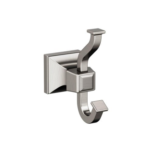 Mulholland Zinc Brushed Nickel Hook 1
