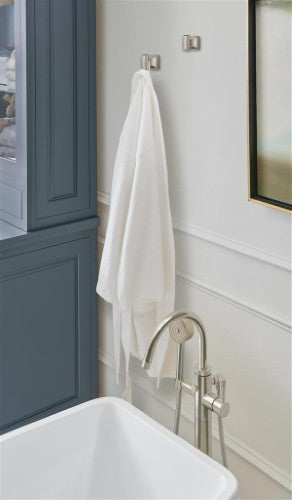 Revitalize Zinc Brushed Nickel Hook 5