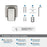 Revitalize Zinc Brushed Nickel Hook 3