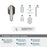 St. Vincent Zinc Brushed Nickel Hook 3