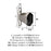 St. Vincent Zinc Brushed Nickel Hook 2