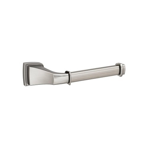 Revitalize Zinc & Stainless Steel Brushed Nickel Toilet Paper Holder 1