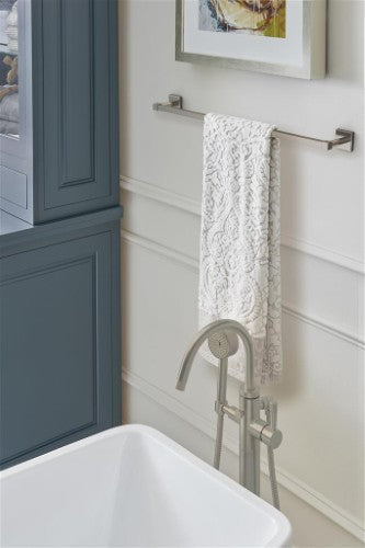 Appoint Zinc & Stainless Steel Brushed Nickel Towel Bar 13