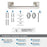 Appoint Zinc & Stainless Steel Brushed Nickel Towel Bar 7