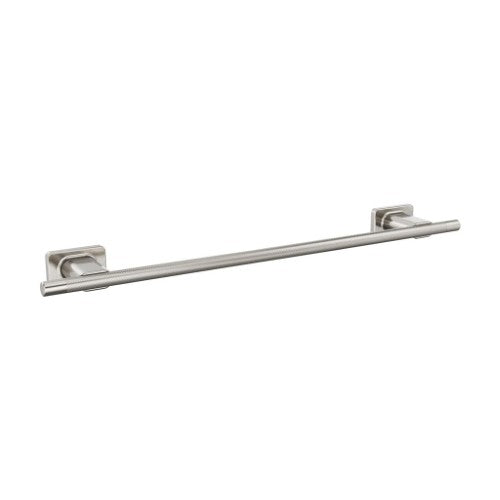 Bronx Zinc & Stainless Steel Brushed Nickel Towel Bar 2