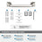 Revitalize Zinc & Stainless Steel Brushed Nickel Towel Bar 7