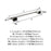 St. Vincent Zinc & Stainless Steel Brushed Nickel Towel Bar 3