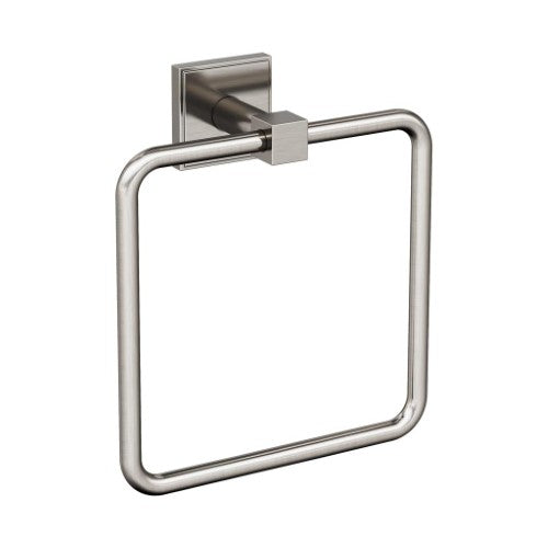 Appoint Zinc & Aluminum Brushed Nickel Towel Ring 1