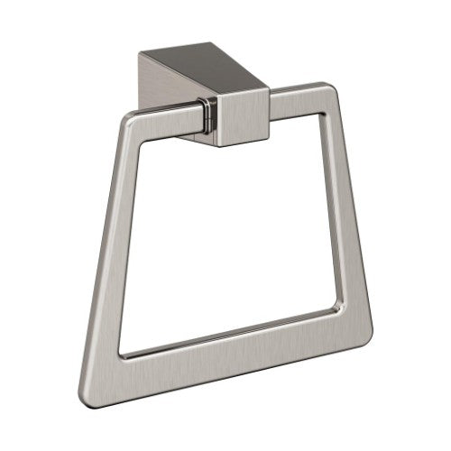 Blackrock Zinc Brushed Nickel Towel Ring 1