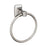 Highland Ridge Zinc & Stainless Steel Brushed Nickel Towel Ring 1