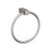 Monument Zinc & Aluminum Brushed Nickel Towel Ring 1