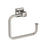 Mulholland Zinc Brushed Nickel Towel Ring 1