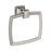 Revitalize Zinc Brushed Nickel Towel Ring 1