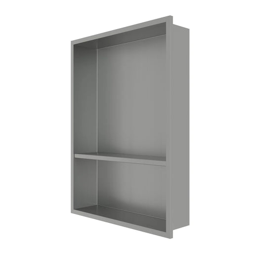 Stainless Steel Brushed Stainless Shower Niche Brushed Stainless 1