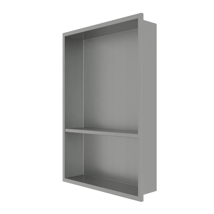 Stainless Steel Brushed Stainless Shower Niche Brushed Stainless 1