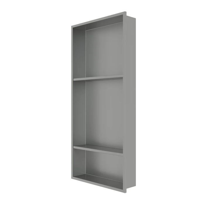 Stainless Steel Brushed Stainless Shower Niche Brushed Stainless 2