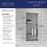 Stainless Steel Brushed Stainless Shower Niche Brushed Stainless 7