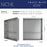 Stainless Steel Brushed Stainless Shower Niche Brushed Stainless 5