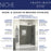 Stainless Steel Brushed Stainless Shower Niche Brushed Stainless 9