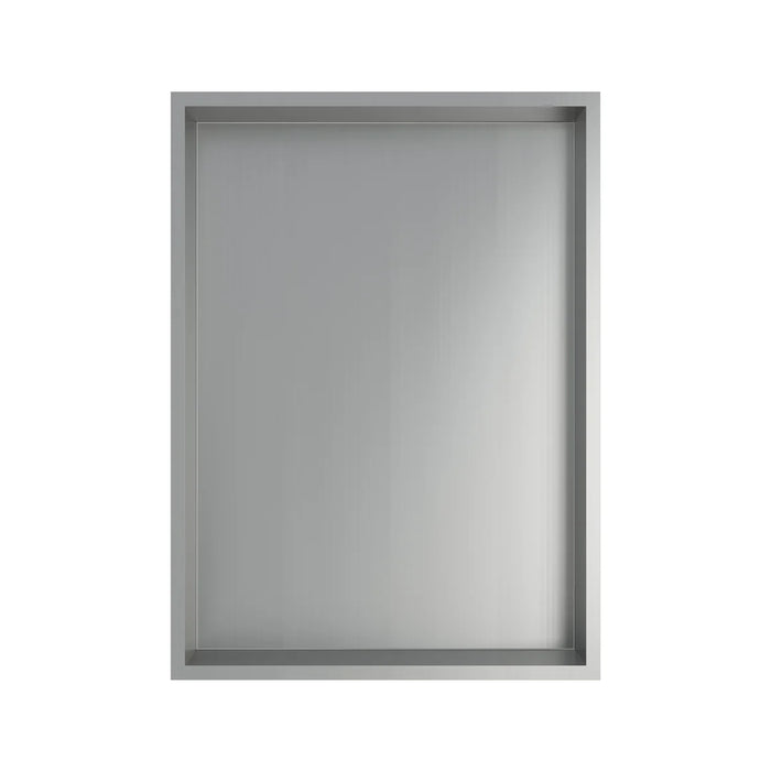 Stainless Steel Brushed Stainless Shower Niche Brushed Stainless 2