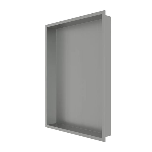 Stainless Steel Brushed Stainless Shower Niche Brushed Stainless 1