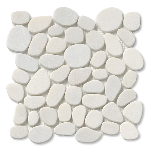 Pebble Crystal White