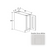 Double Shaker Style Wood Dove White Base Cabinet Dove White 1
