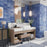 Myst Ceramic Blue Lava Tile Glossy 2