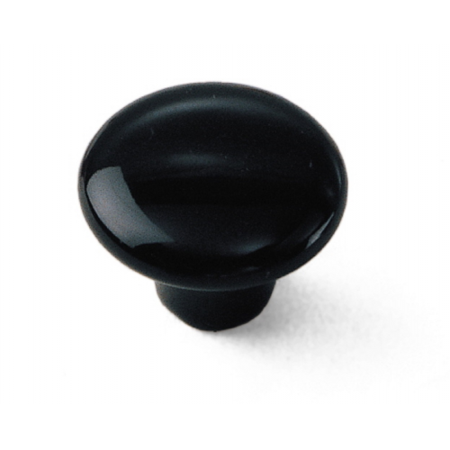 Porcelain Ceramic Cabinet Knob Black 3