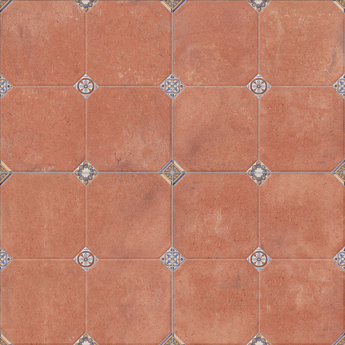 Manises Porcelain Décor Cuero Tile Matte 1