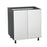 Wallkitchens Wood White Glossy Base Cabinet White Glossy 1