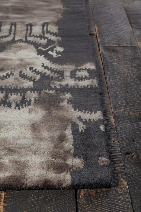 Wool 42002 Area Rug Textured 1