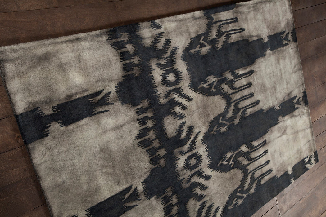 Wool 42002 Area Rug Textured 3