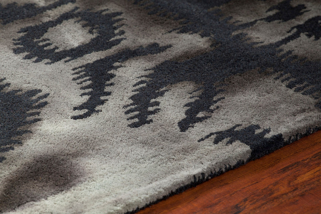 Wool 42002 Area Rug Textured 4