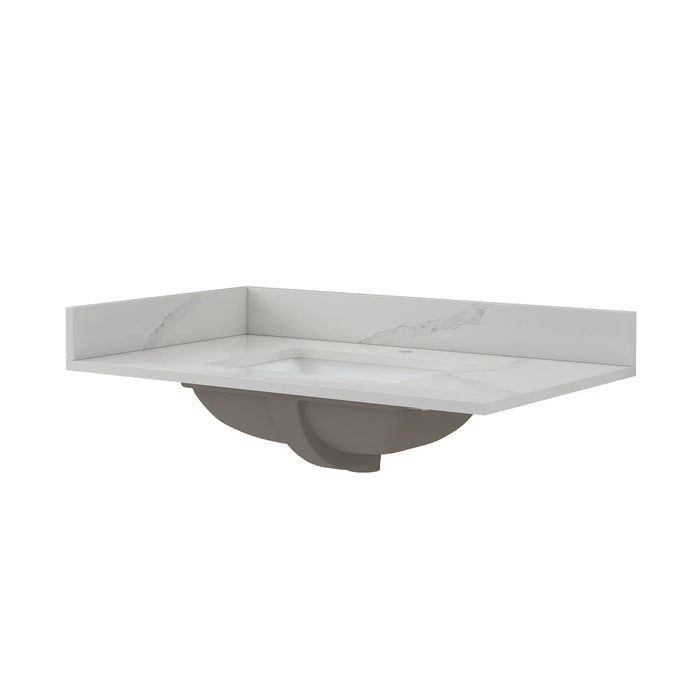 Quartz Calacatta Bianco Vanity Top Calacatta Bianco 1