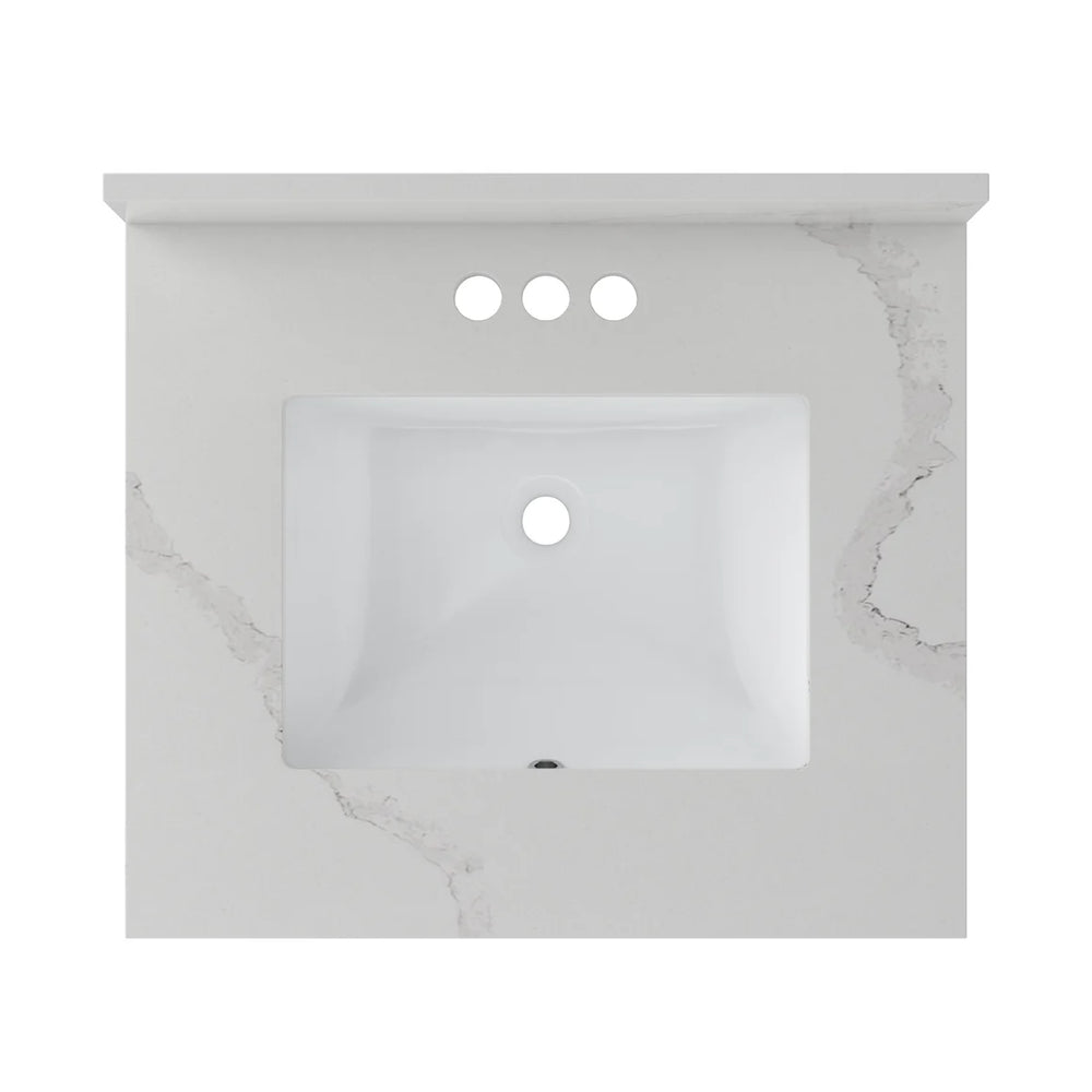 Ceramic White Vanity Top Glossy 5