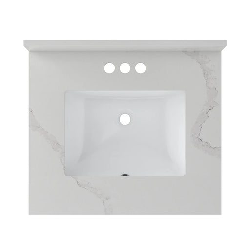 Ceramic White Vanity Top Glossy 5
