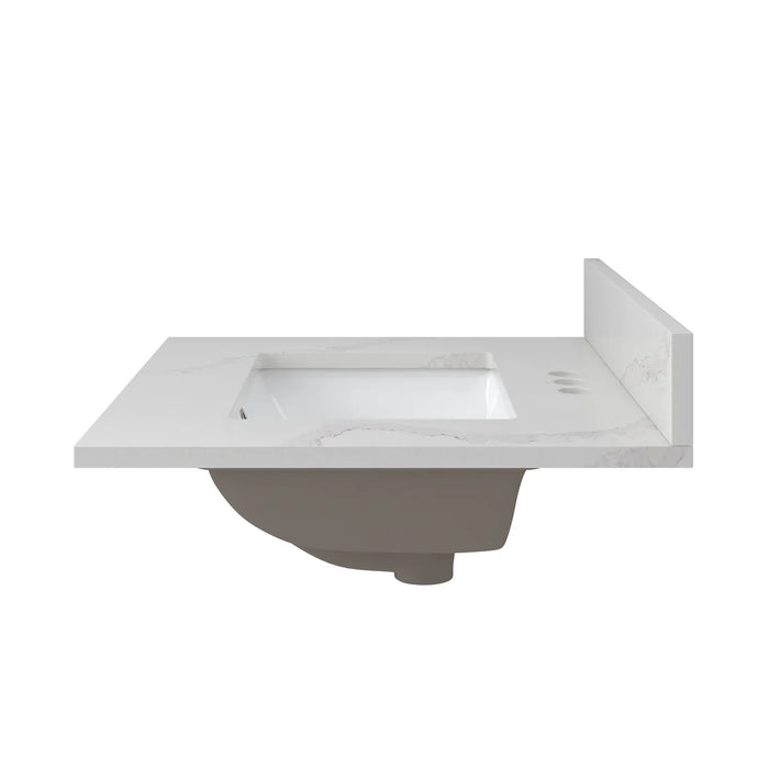 Ceramic White Vanity Top Glossy 8