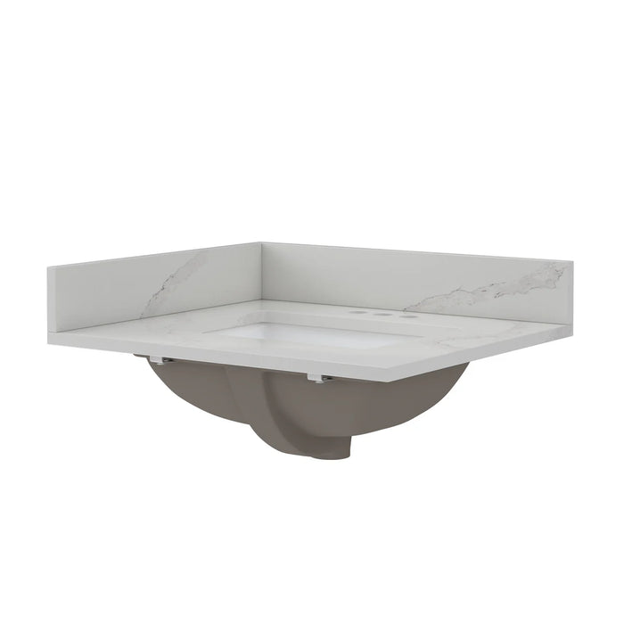 Ceramic White Vanity Top Glossy 2