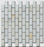 Calacatta Gold Marble Mosaic - Honed 1