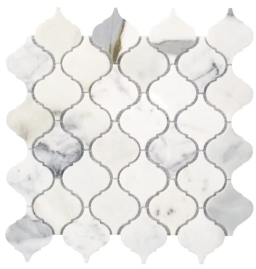 Calacatta Gold Marble Mosaic Polished 1