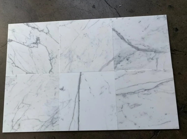 Calacatta Gold Extra Marble Tile Honed 1