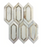 Calacatta Gold Marble Mosaic Polished 1