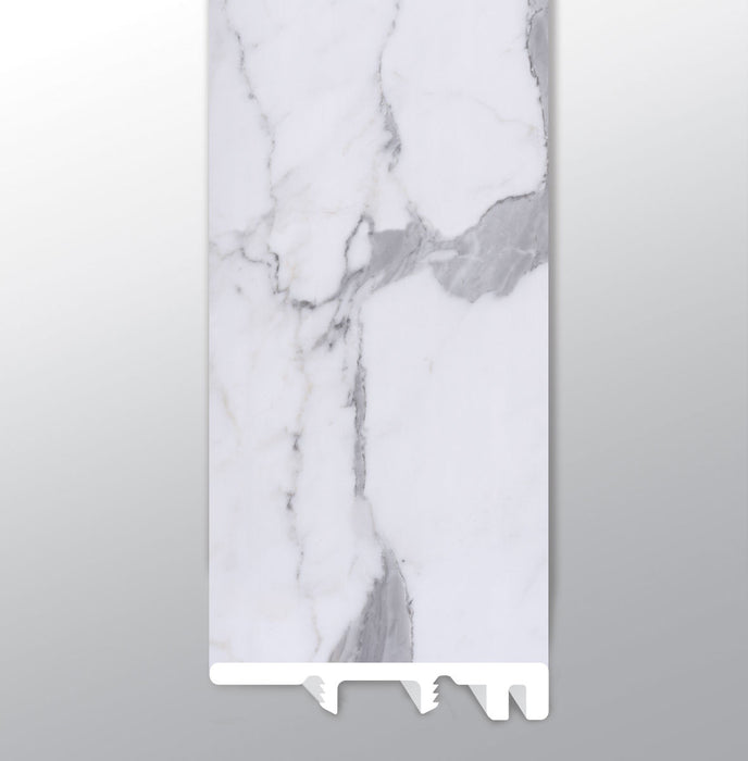 XL Trecento Calacatta Legend Luxury Vinyl Moulding / Trim - 1.5" x 94" End Cap