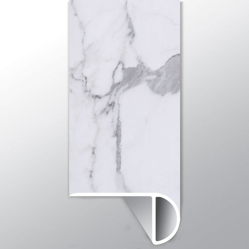 XL Trecento Calacatta Legend Luxury Vinyl Moulding / Trim - 2.23" x 94" Overlapping Stair Nose