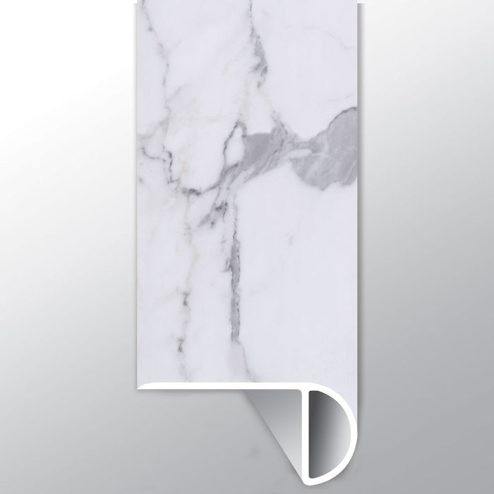 XL Trecento Calacatta Legend Luxury Vinyl Moulding / Trim - 2.23" x 94" Overlapping Stair Nose