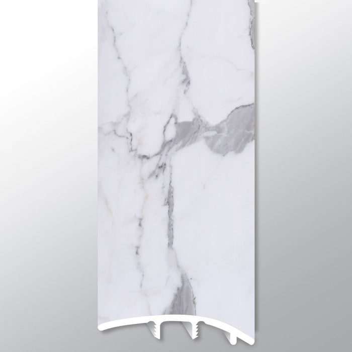 XL Trecento Calacatta Legend Luxury Vinyl Moulding / Trim - 2.23" x 94" Reducer